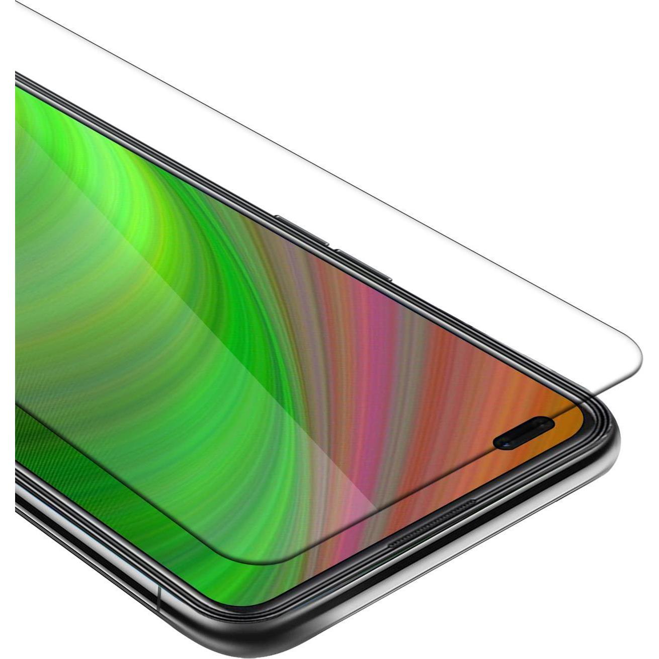 Cadorabo Displayschutzglas (1 Stück, Oppo Reno 4), Smartphone Schutzfolie, Transparent