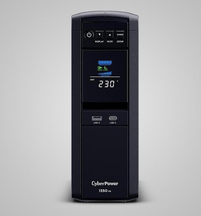 Actual product image Cyberpower PFC SineWave LCD GP 1350VA/810W (1350 VA, 780 W, Line-interactive UPS)