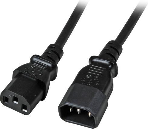 Produktbild EFB Elektronik Kaltgeräteverlängerung C13-C14, LSZH, St-Bu ² (1.80 m)