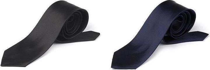 Image du produit Oliver Weber Collection Cravate en satin 8 cm pour hommes Cravate classique pour le bureau ou les événements festifs 720095