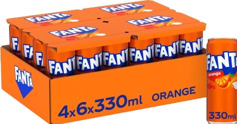 Image du produit Fanta Orange (24 x 33 cl)