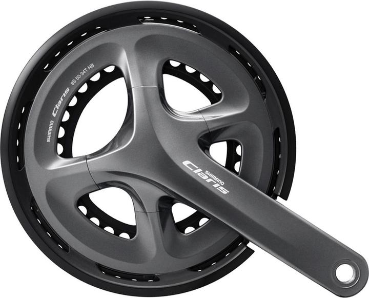 Actual product image Shimano Claris FC-R2000 crankset 2x8-speed 50-34T (170 mm)
