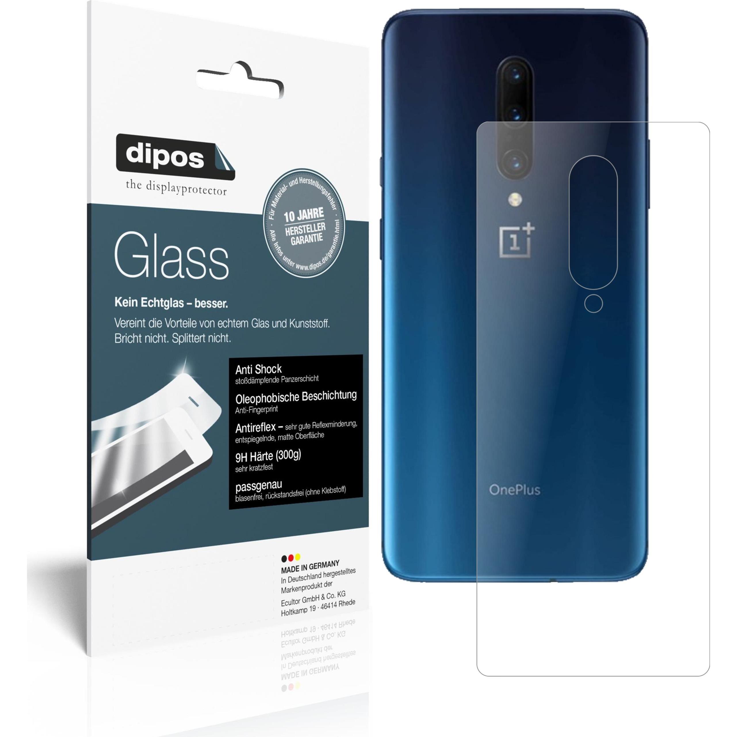 Dipos Displayschutz Anti-Shock (1 Stück, OnePlus 7 Pro), Smartphone Schutzfolie, Transparent