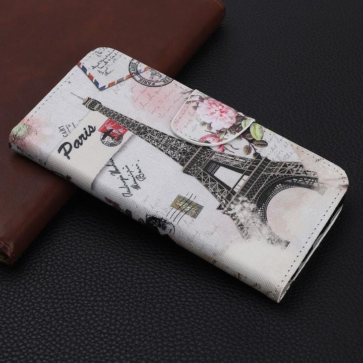 Produktbild Ueli Express iPhone 13 Mini Buch Etui Tasche mit Kartenfach Paris (Apple iPhone 13 mini)