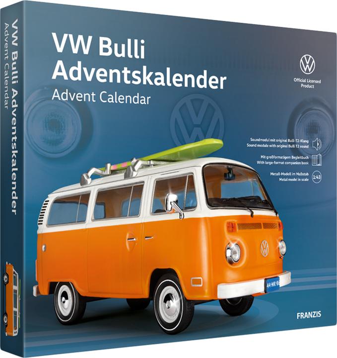 Produktbild Franzis VW Bulli Adventskalender (DE/EN)