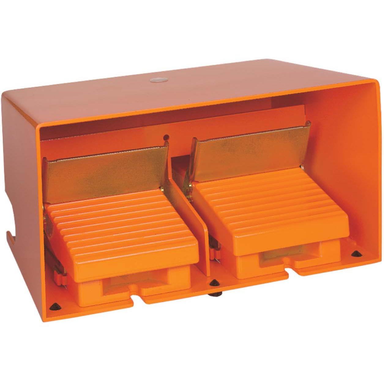 Schneider Electric Fussschalter, Taster + Schalter, Orange