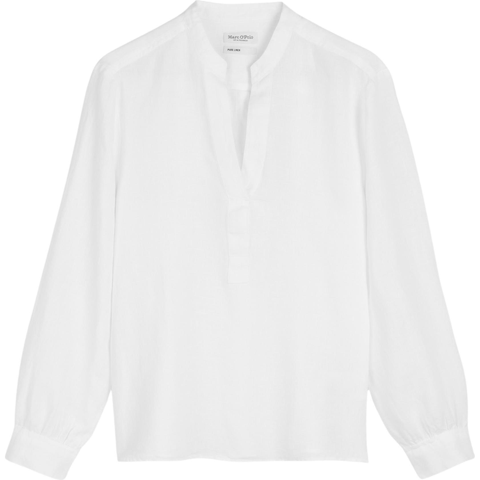 Marc O'Polo, Damen, Bluse, Blusenshirt, Weiss, (36)