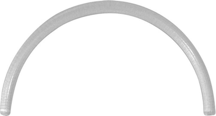 Produktbild Star Piercing Circular Barbell-Stab transparent (Kunststoff, ohne Messing)