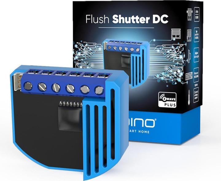 Actual product image Qubino Flush Shutter DC 12-24 V (Heating actuator)