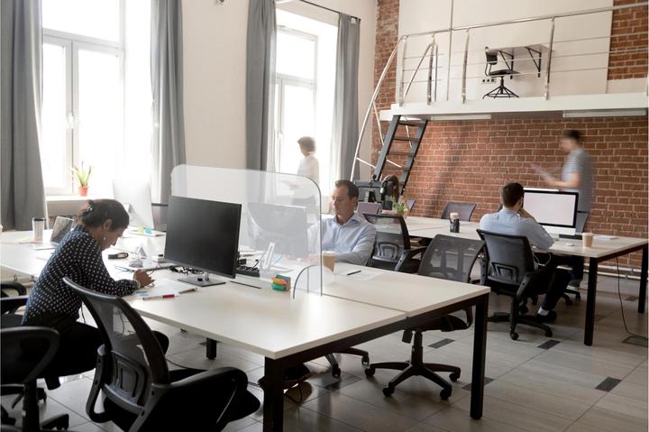 Image du produit Franken Présentoir de comptoir avec passe-plat acrylique (70 x 85 cm)