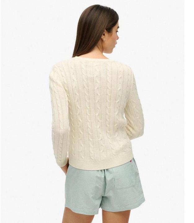 Produktbild Superdry Essentials Schlanke Kabelpullover (M)