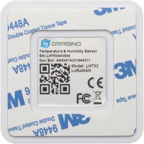 Produktbild Dragino LHT52 Indoor LoRaWAN Temperatur- und Feuchtigkeitssensor 868MHz