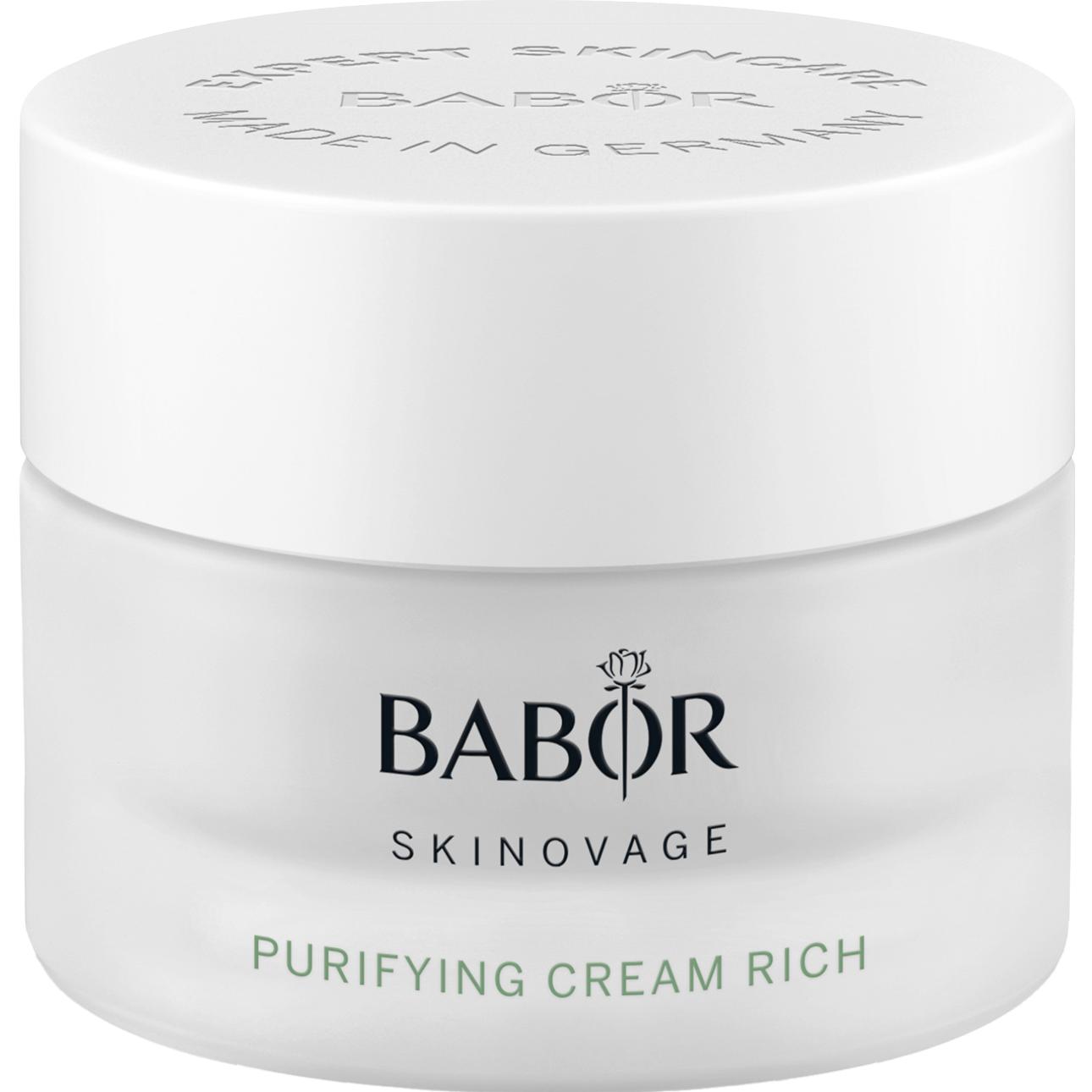 Babor Crema Viso, Skinovage Purificante Ricca (50 Ml, 24H)