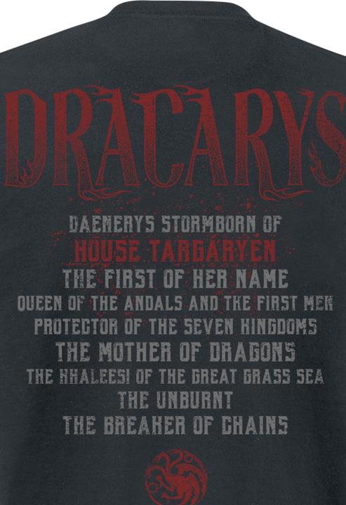 Produktbild Game of Thrones Dracarys (S)