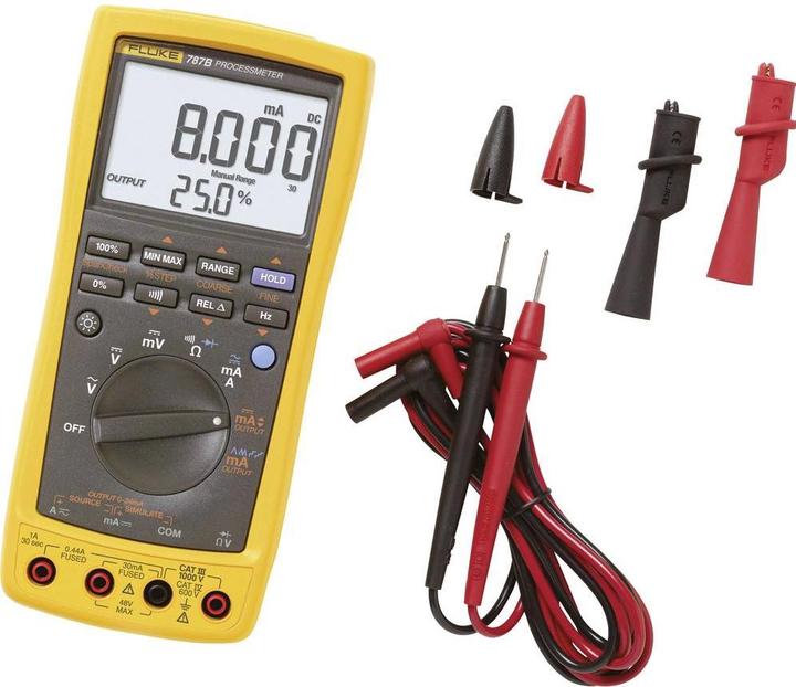 Produktbild Fluke Hand-Multimeter digital 787B K (CAT III 1000V, CAT IV 600V, Hand-Multimeter)