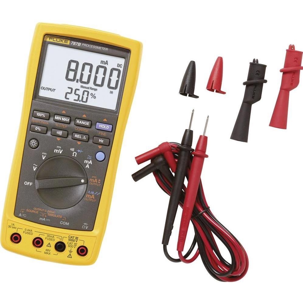 Thumbnail - Fluke, Multimeter, Hand-Multimeter digital 787B K (CAT IV 600V, CAT III 1000V)