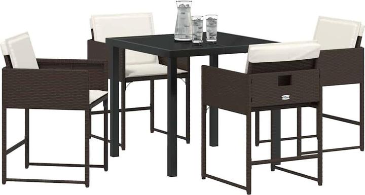 Produktbild vidaXL Modernes Esszimmer-Set (80 x 80 x 73 cm)