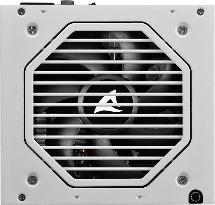 Actual product image Sharkoon Rebel P20 850 White (white, 1x 12 pin high power connector, 4x PCIe, cable management, 850 watts) (850 W)