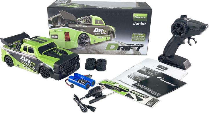 Actual product image Amewi RC Car Drift Racing Car DRs 4WD 1:18 RTR green (RTR Ready-to-Run)
