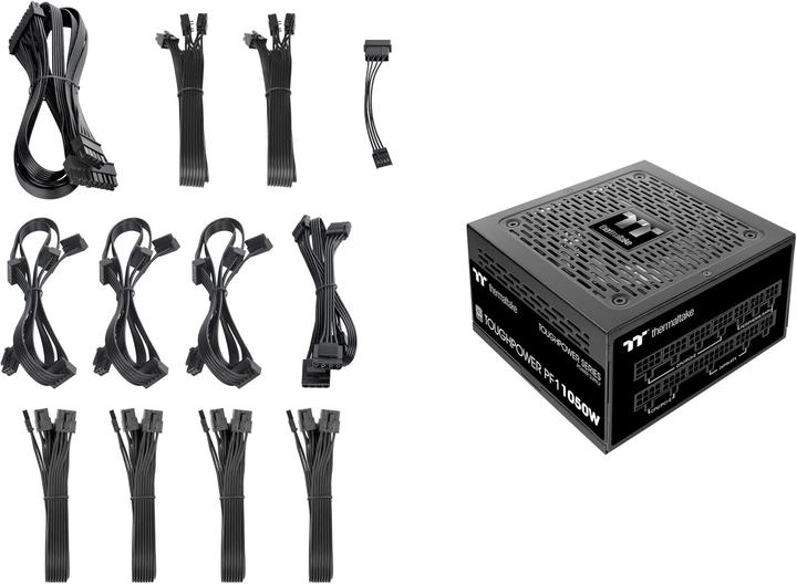 Actual product image Thermaltake Toughpower PF1 1050W 80+ Platinum Modular (1050 W)
