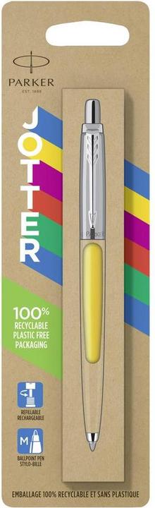 Actual product image Parker Jotter Originals Ballpoint Pen, Blue Ink (Yellow, 1 x)