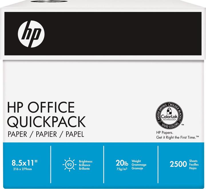 Produktbild HP Office Paper (80 g/m², 2500 x, A4)