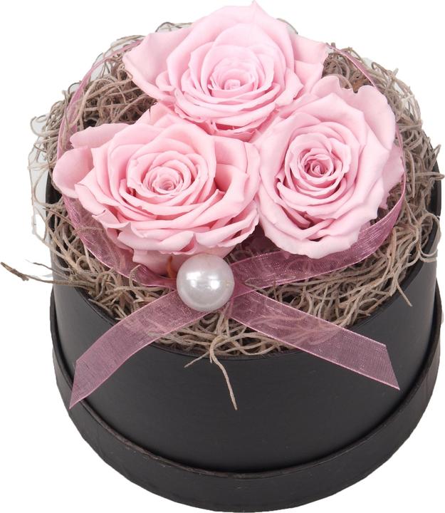 Actual product image Floramall Infinity Rose Box Pink Small (Infinity Flowers)