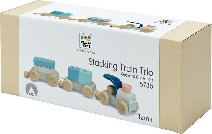 Image du produit Plantoys Trio de train à empiler