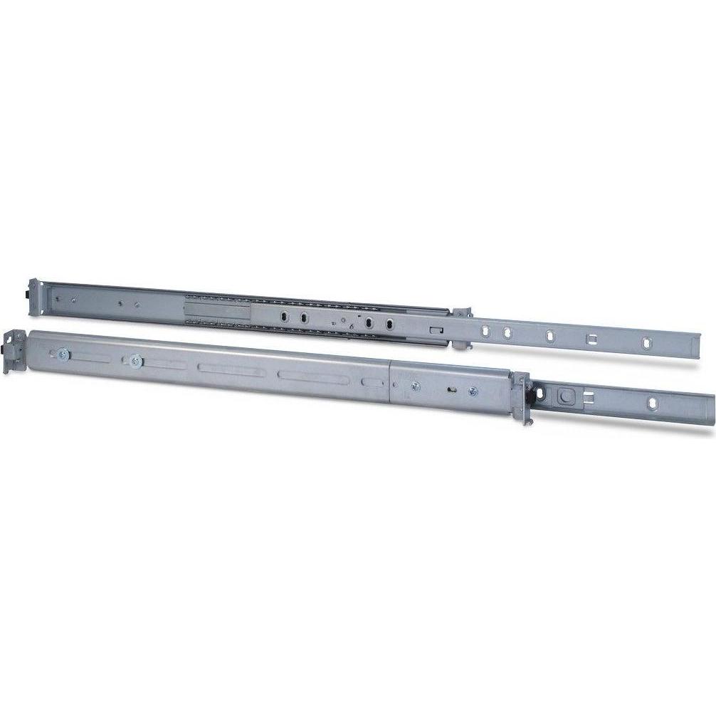 Intertech 1U 455mm Teleskopschienen passt zu 2714181 und 2747483, Server Zubehör, Silber