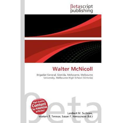 Thumbnail - Walter McNicoll, Fachbücher