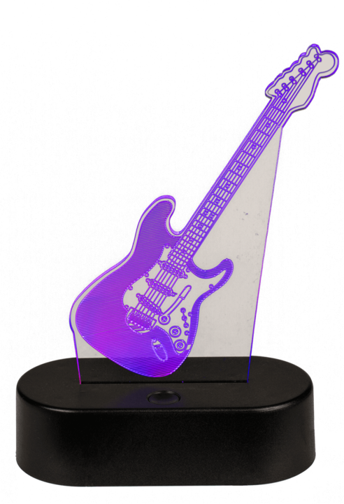Produktbild TOP 3d Lampe Gitarre