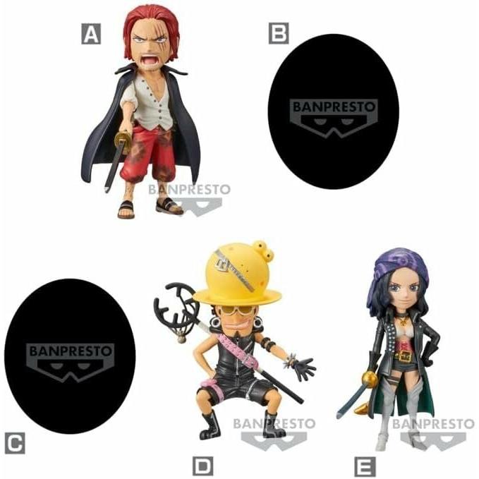 Thumbnail - Banpresto Action Figure One Piece Film Red - World Collectable Vol.3 7 cm Multicolor BP19082