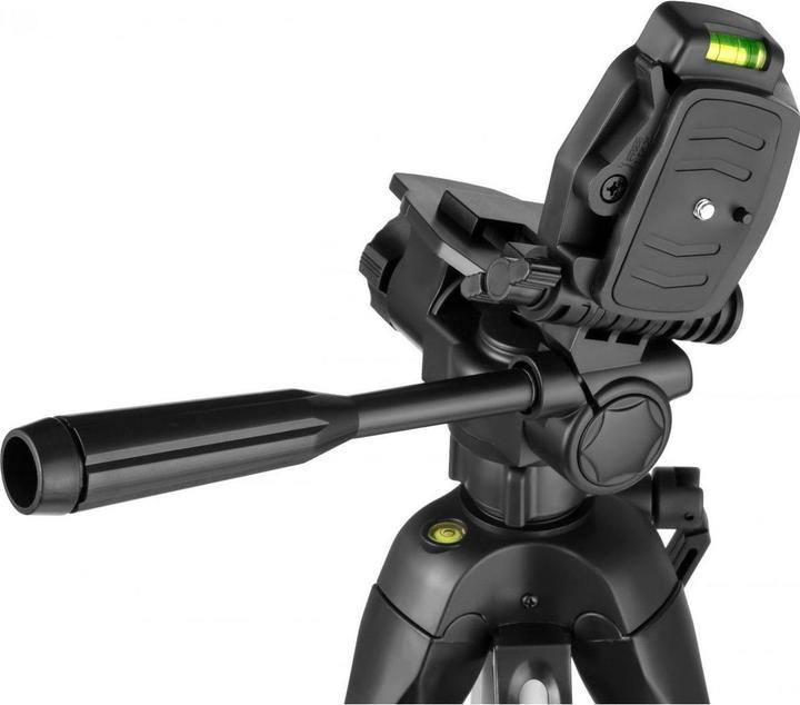 Actual product image CamRock TE68 Silver – Schwarzes Stativ (Metal)