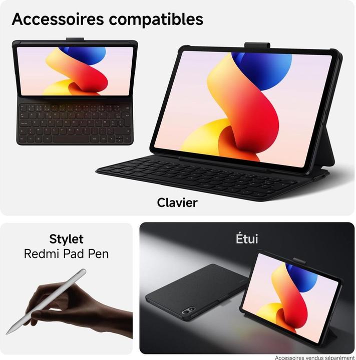 Image du produit Xiaomi Redmi Pad 2 Pro 6+128GB Graphite Gray, LDU (WLAN uniquement, 12.10", 128 Go, Gris graphite)