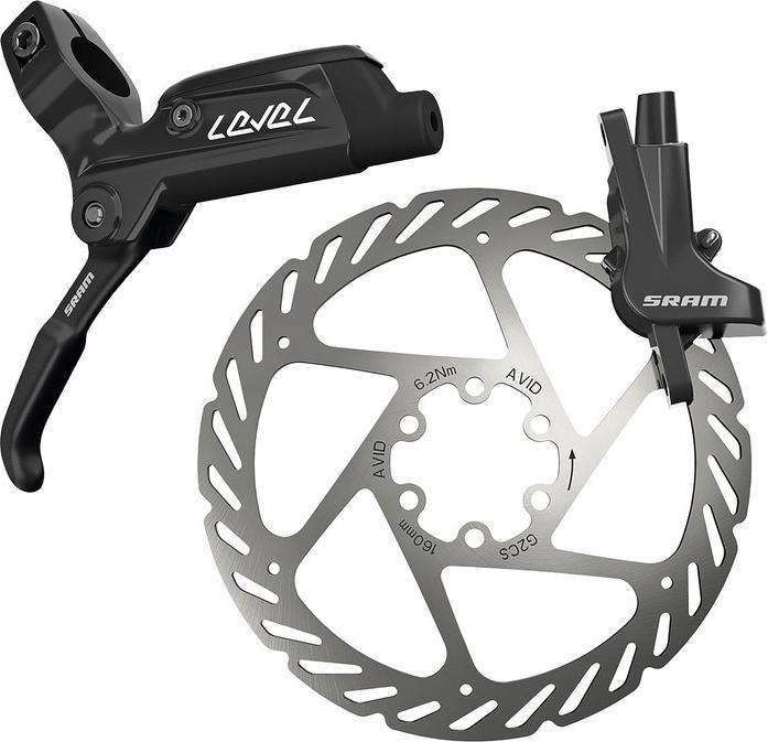 Produktbild Sram Level Scheibenbremse Vorderrad inkl. 160mm Bremsscheibe (Vorderradbremse, Bremsset, 2)