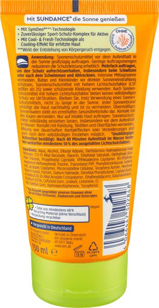 Produktbild dm Sundance Sport Creme Gel (Sonnengel, SPF 50, 150 ml)