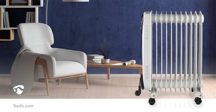 Produktbild Nedis Mobiler Öl Radiator HTOI30WT11 (2500 W)