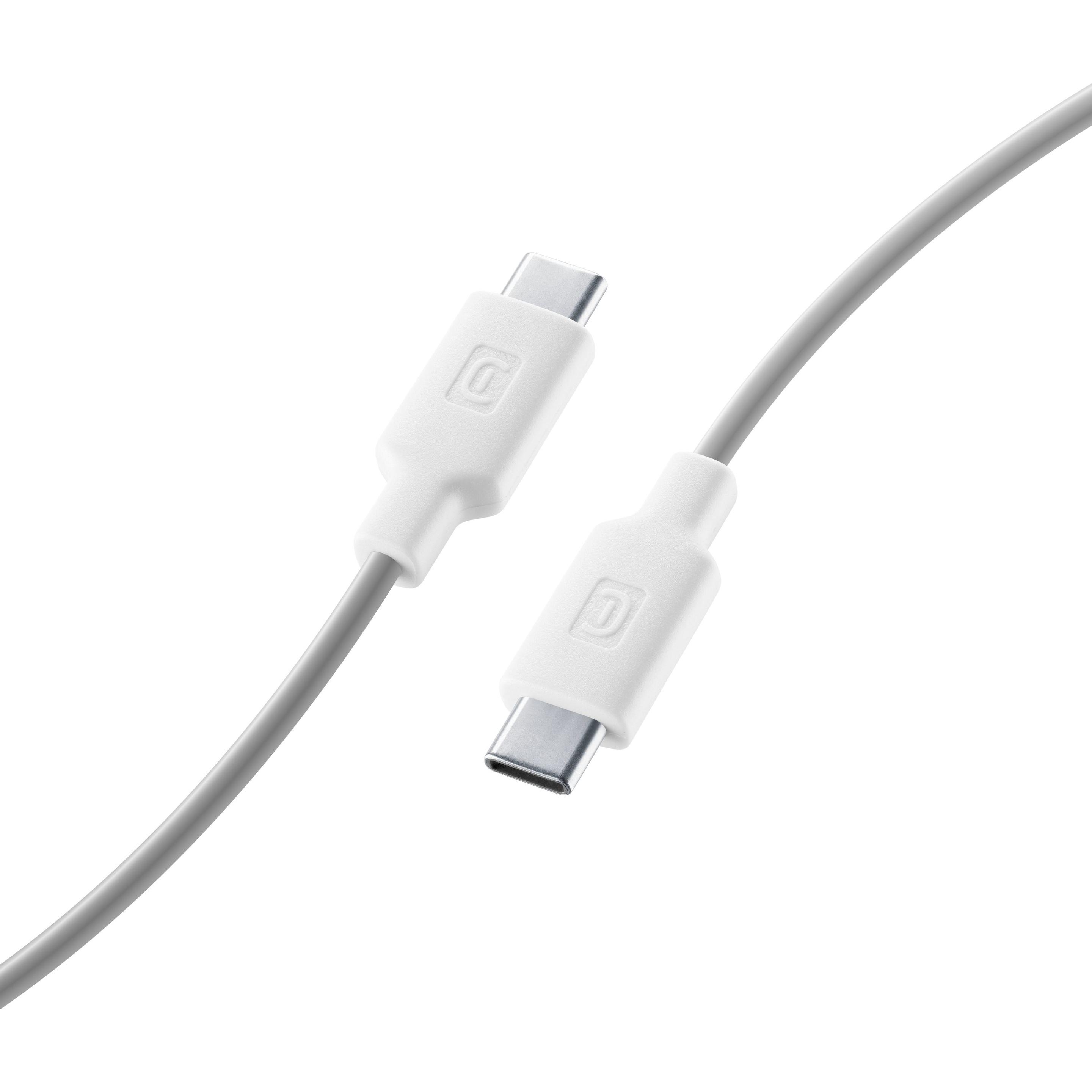 Cellularline Stylecolor Cable 100cm - USB-C to USB-C (1 m, USB 3.0), USB Kabel