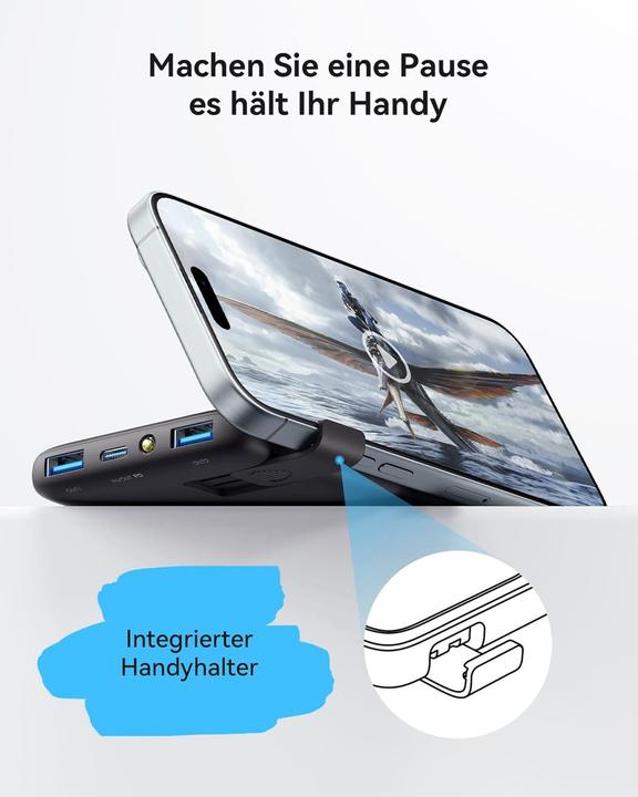 Image du produit INIU Charge rapide (10000 mAh, 22.50 W, 22.50 Wh)