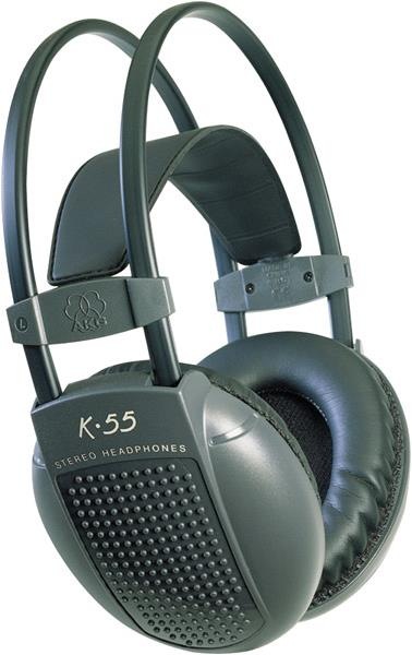 Produktbild AKG K 55 Stereo-Kopfhörer mit Turbo Bass (Kabelgebunden)