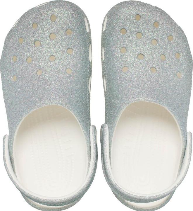 Actual product image Crocs K's Classic IridesGlitter Clog (30)