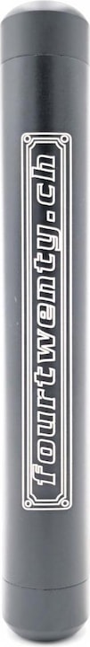 BestV Fourtwenty Smellproof Metal Tube Big Black 15.8 x 2.3 cm