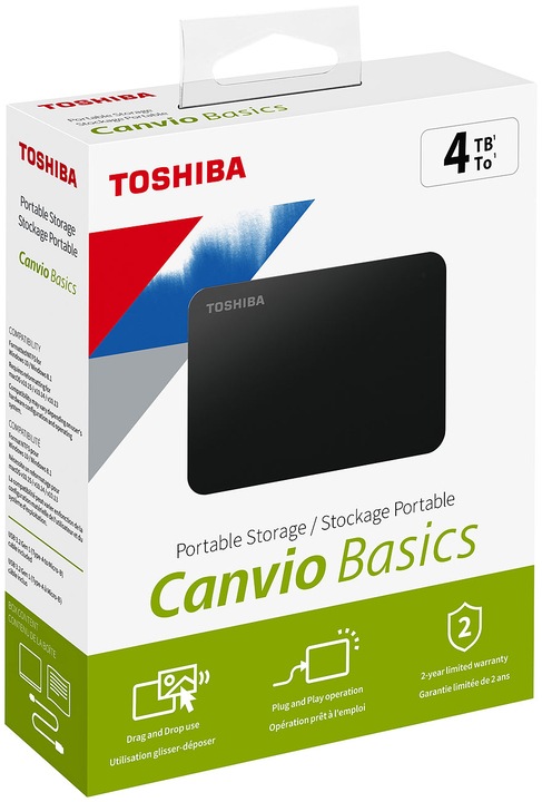 Image du produit Toshiba Canvio Basics (4 To)