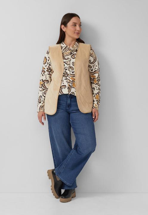 Immagine prodotto s.Oliver T-Shirt Elastische Hemdbluse aus Jersey (48)