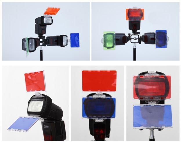 Actual product image Falcon Eyes Colour filter CFA-30K for Speedlite camera flash (Flash colour filter)