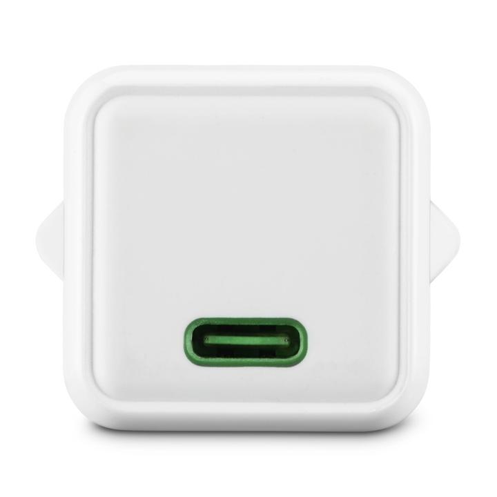 Image du produit Hama Chargeur rapide, USB-C, PD/QC/GaN, super-mini-chargeur, 30 W, blanc (30 W, 1 portion)