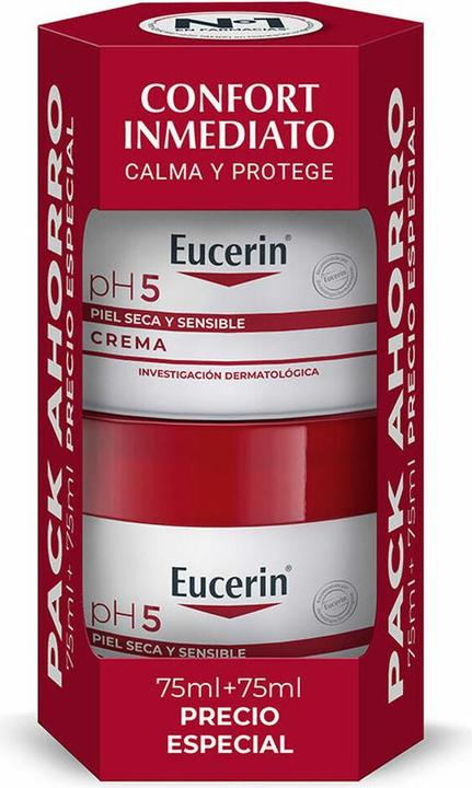 Image du produit Eucerin pH5 Crème Corps 75ml x 2 - (Crème pour le corps, 75 ml)