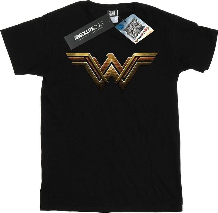 Immagine prodotto Wonder Woman Maglietta Logo Ragazze (140, 146)