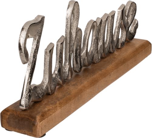 Produktbild Ootb Silberfarbener Schriftzug, Zuhause