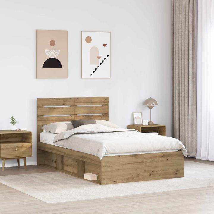 Image du produit vidaXL Moderner Bettrahmen (120 x 200 cm)
